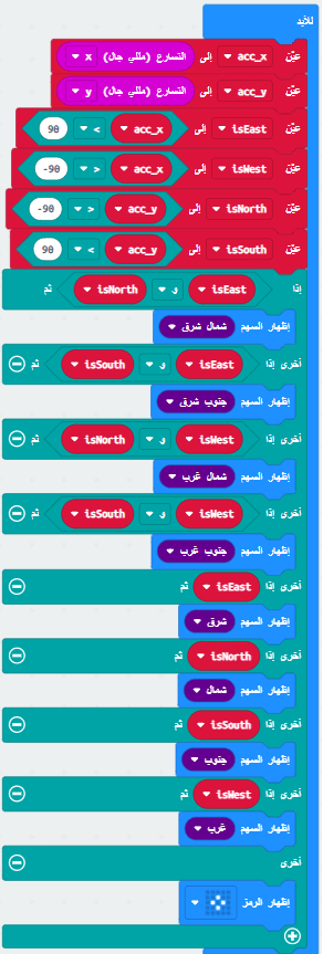 قياس الحركة باستخدام مقياس التسارع الخاص بالمايكروبيت