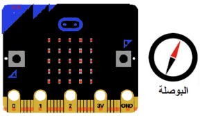 مستشعر البوصلة الخاص بالمايكروبيت